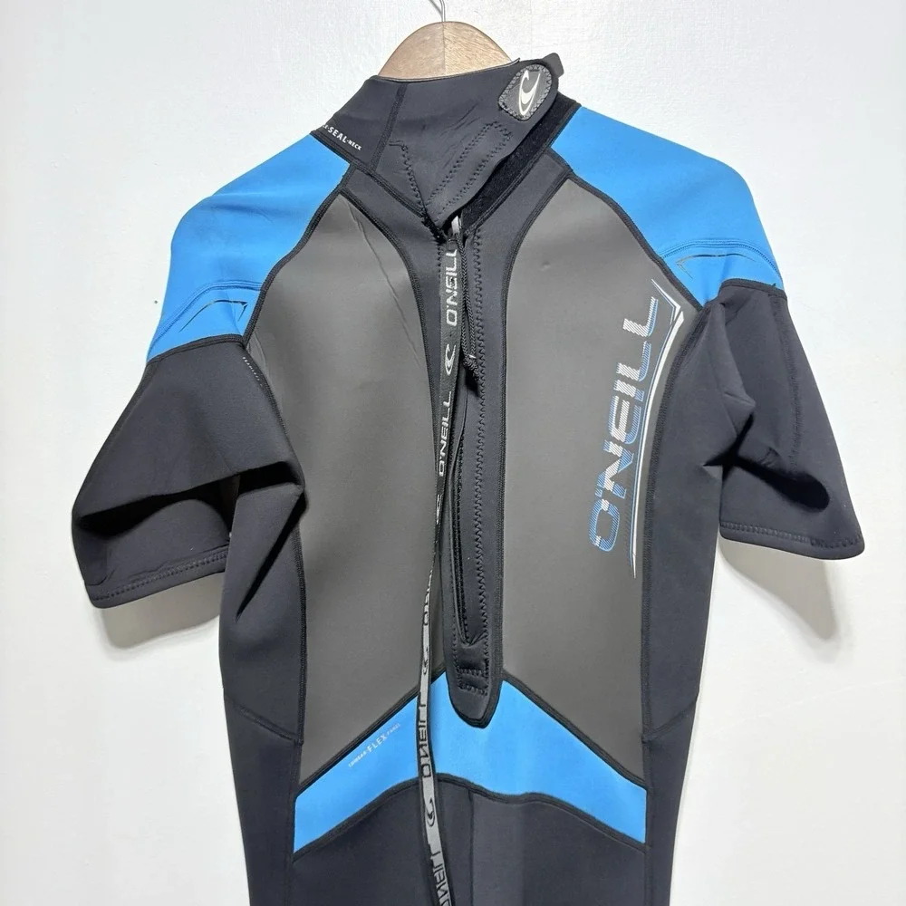 O'Neill Wetsuit Mens XL Black Blue 4293 Hammer 2mm Shorty Spring Suit  Surf